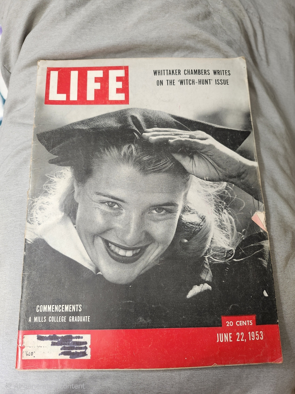 June 22, 1953 Issue of LIFE Magazine with a Mills College Graduate on the Cover